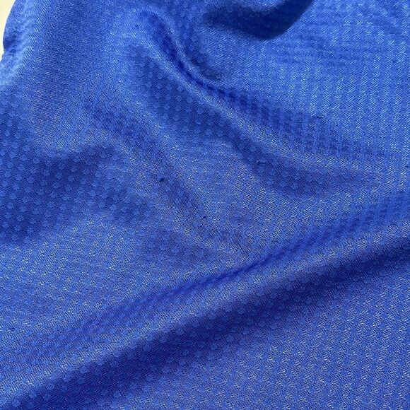 VINTAGE Nike Basketball Shorts Mens Large Blue White Dazzle Shimmer Y2K 00s - Picture 8 of 11